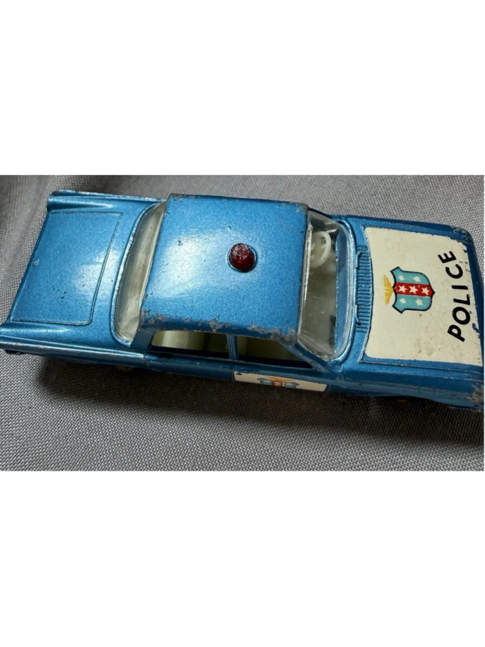 Matchbox #55 Ford Fairlane Police Car No Box See Photos